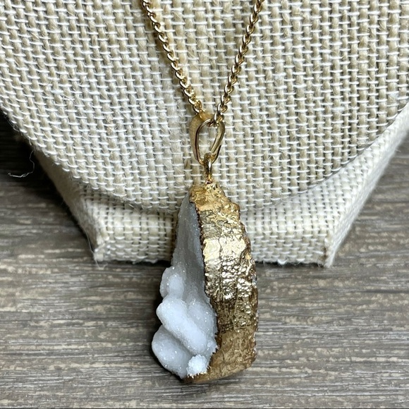 Clear Quartz Necklace NEW - Picture 4 of 6